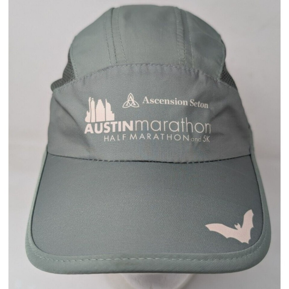 Ascending Seton Bat City RUN Austin Tx Half Marathon‎ Strapback Hat Lightweight